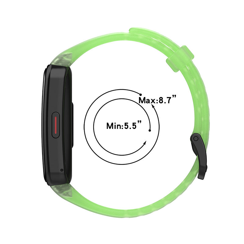 Transparent Waterproof TPU Replacement Strap Watch Bands for Huawei Band 6 Honor Band 6 Transparent Waterproof TPU Replacement Strap Watch Bands for Huawei Band 6 Honor Band 6